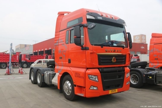 Валовая масса транспортного средства 20001-25000 кг Shandeka SITRAK C7H Тяжелый грузовик 460 л.с. 6X4 трактор с СПГ