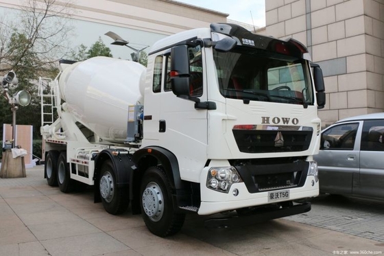 HOWO T5G 340HP 8X4 квадратный бетонный смеситель с стандартом выбросов Евро 2/3/4/5