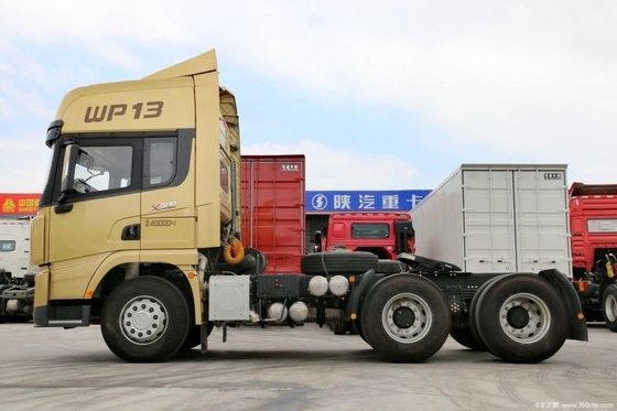Подержанный трактор Shaanxi Heavy Cardron X3000 500HP 6X4 с электронным контролем стабильности