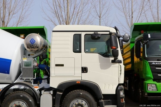 7.98 Квадратный бетономешальник с шасси 6x4 8x4 Sinotruk HOWO TX 350 л.с. дизельное топливо