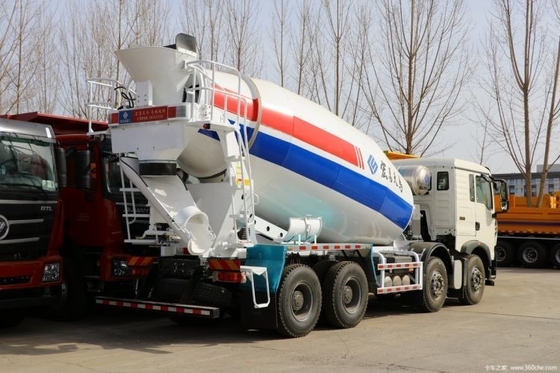 7.98 Квадратный бетономешальник с шасси 6x4 8x4 Sinotruk HOWO TX 350 л.с. дизельное топливо