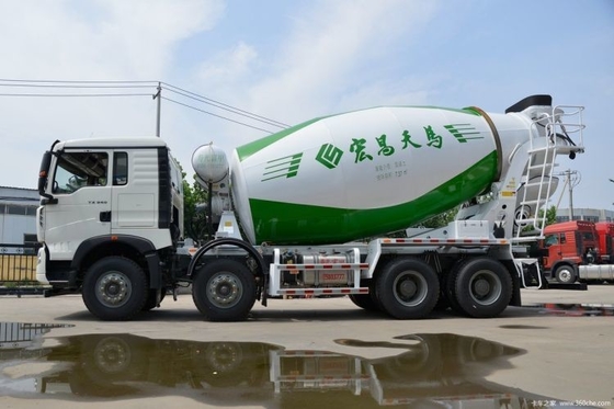 Sinotruk HOWO TX6 340 HP 8X4 7.37 Квадратный бетонный смеситель для требований клиента