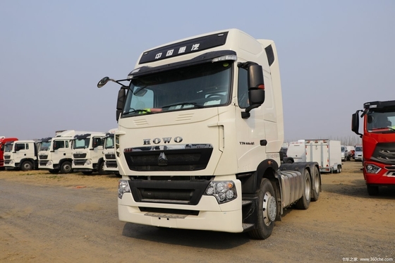 7100x2496x3958 мм Бутик HOWO HOWO T7H 6*4 Трактор с ручным окном
