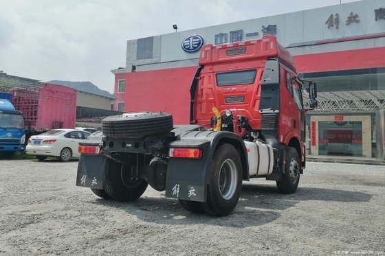 Подержанный Faw Jiefang J6M 350HP 4X2 трактор тяжелый грузовик с воздушной подвеской водительского сиденья