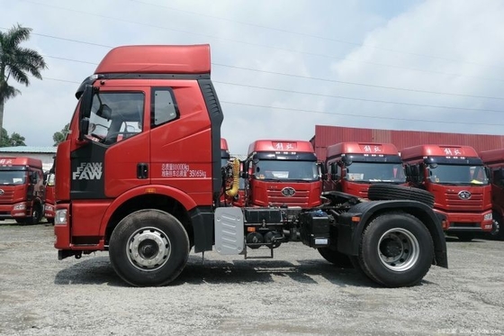 Подержанный Faw Jiefang J6M 350HP 4X2 трактор тяжелый грузовик с воздушной подвеской водительского сиденья
