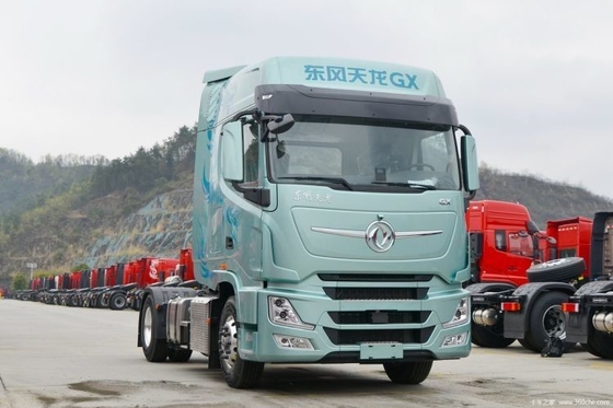 12 Перенаправление вперед Dongfeng Tianlong GX 4*2 6*4 Дизельная тяга с 450 лошадиными силами