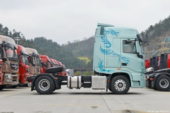 12 Перенаправление вперед Dongfeng Tianlong GX 4*2 6*4 Дизельная тяга с 450 лошадиными силами