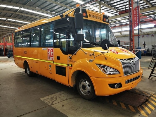 Школьный автобус Dongfeng на 24 места с максимальной мощностью 85 и двигателем объемом 6-8 л.