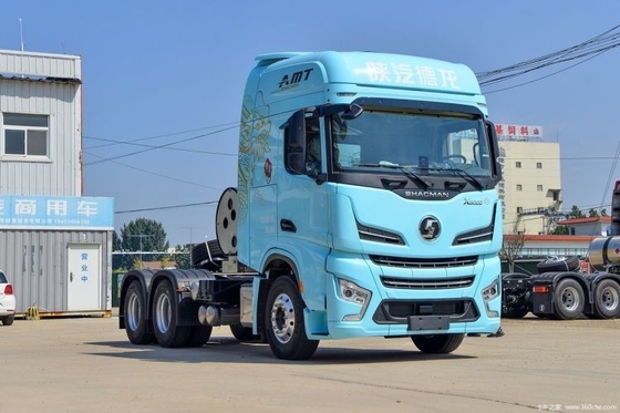 Shaanxi Qi Delong X6000 4*2 6*6 6*4 371 375 CNG LNG трактор с трансмиссией