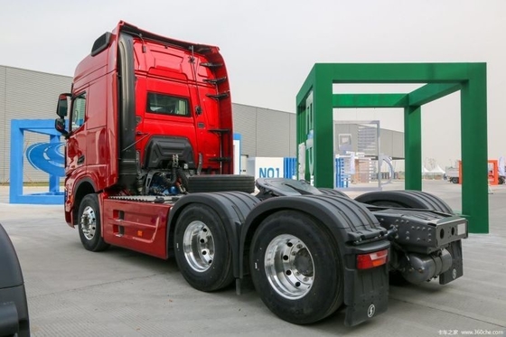 Подержанный Shaanxi Qi Delong X6000 4*2 6*4 6*6 371 375 CNG LNG буксир для груза