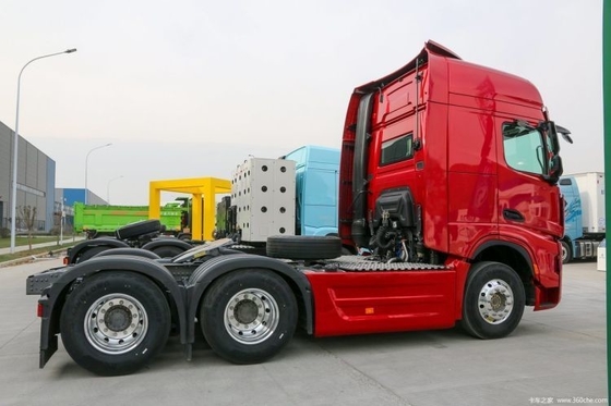Подержанный Shaanxi Qi Delong X6000 4*2 6*4 6*6 371 375 CNG LNG буксир для груза