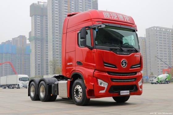 Shaanxi Qi Delong X6000 6X4 4X2 6X2 CNG LNG трактор с ABS и нормальным круиз-контролем