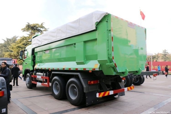 Национальный тяжелый грузовик HOWO-70 км 380hp 8X4 6X4 375 371hp Дамповый грузовик с системой ESC