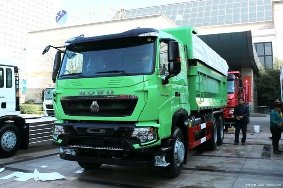 Национальный тяжелый грузовик HOWO 6X4 371hp Дамп-грузовик для 2 пассажиров 10 шины 340hp в лучшем случае