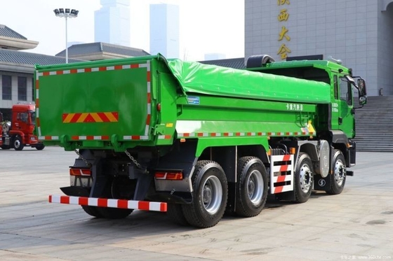 Шэньси Автомобиль Тяжелый грузовик Использованный Делонг M3000S 6x4 8X4 371hp Дамп-грузовик с 12 шинами