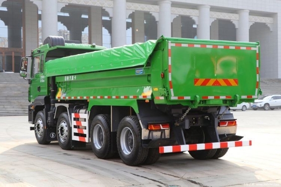 Шэньси Автомобиль Тяжелый грузовик Использованный Делонг M3000S 6x4 8X4 371hp Дамп-грузовик с 12 шинами