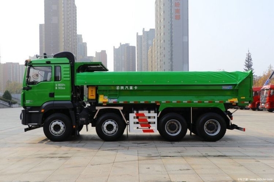 Шэньси Автомобиль Тяжелый грузовик Использованный Делонг M3000S 6x4 8X4 371hp Дамп-грузовик с 12 шинами