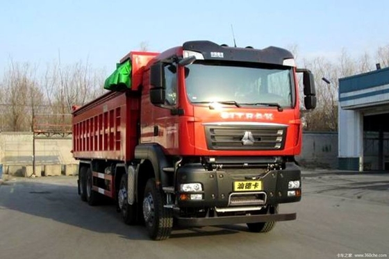 Специальный грузовик подержанный автомобиль 0 км Шандека Ситрак G7H 8X4 6x4 371 375hp Дамп-грузовик