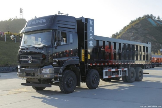 Подержанный грузовик Dongfeng Tianlong KC с ABS 8X4 371 HP Дамп-грузовик с 465 л.с.