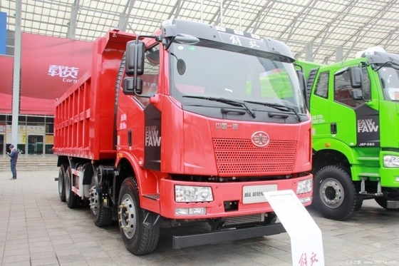 Горячий FAW Jiefang J6L тяжелый грузовик 350 лошадиных сил 8X4 6X4 375 лошадиных сил грузовик с задней камерой 360°