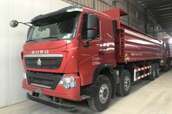 23 Специальные распродажи тяжелых автомобилей HOWO T7H 371hp 375hp 6x4 8x4 Дамп-грузовик ACC Cruise Control