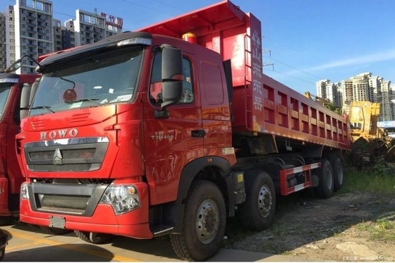 23 Специальные распродажи тяжелых автомобилей HOWO T7H 371hp 375hp 6x4 8x4 Дамп-грузовик ACC Cruise Control