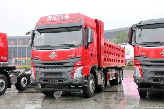 Воспользованный Dongfeng Liuqi Chenglong H70 8X4 375hp 8,6 м Дэмп-Трак с комбинированной силовой установкой