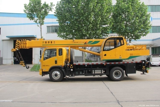 Гидравлический насос по проекту Senyuan Heavy Industry 170 HP 4X2 10 тонн крана с 5 секциями