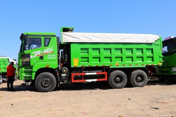 Подержанные машины 0 км Циндао Цзифанг JH6 Тяжёлый грузовик 375hp 371hp 6X4 5,6 м Дамп-грузовик