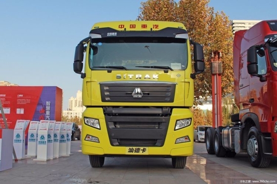 Sinotruk SITRAK C7H 430 HP 6X4 LNG буксируемый грузовик голова на половину ряда рядов сидений и ABS