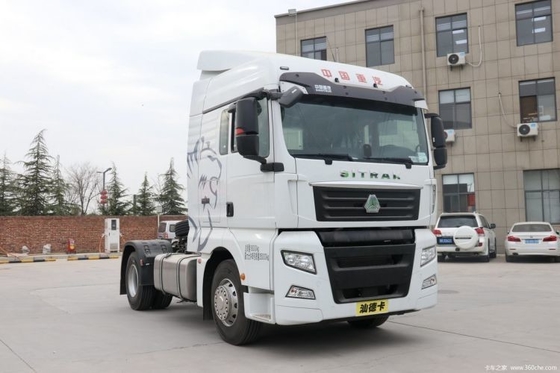 Подержанный тяжелый грузовик SITRAK G7 440 л.с. 4*2 тракторные грузовики с коробкой передач Sinotruk