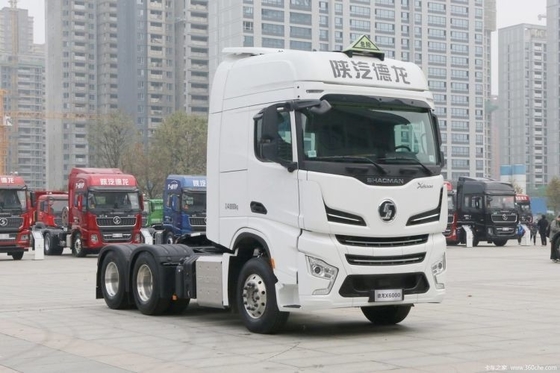 Подержанные Delong X6000 490HP 6x4 грузовик голова Евро 6 стандарта выбросов 10R22.5 шины