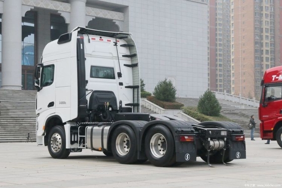 Подержанные Delong X6000 490HP 6x4 грузовик голова Евро 6 стандарта выбросов 10R22.5 шины