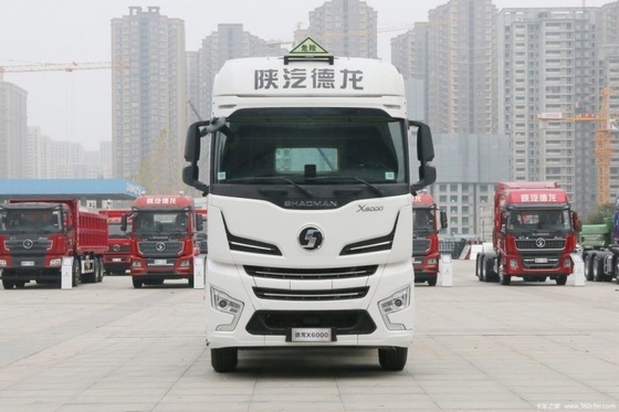 Подержанные Delong X6000 490HP 6x4 грузовик голова Евро 6 стандарта выбросов 10R22.5 шины