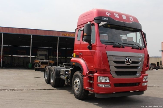 Euro 4 Hohan J7B Тяжелый грузовик 380 л.с. 6X4 Тракторная головка грузовика с 2 номером заднего поворота