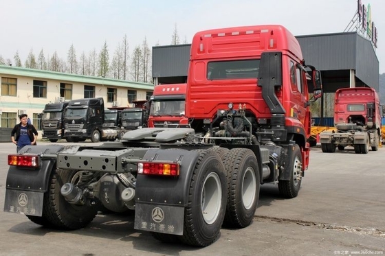 Euro 4 Hohan J7B Тяжелый грузовик 380 л.с. 6X4 Тракторная головка грузовика с 2 номером заднего поворота