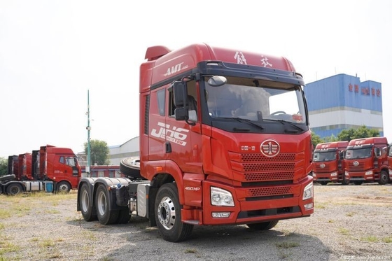 Циндао Jiefu JH6 460HP 6X4 AMT Автоматические тракторные грузовики с двумя номерами обратной смены