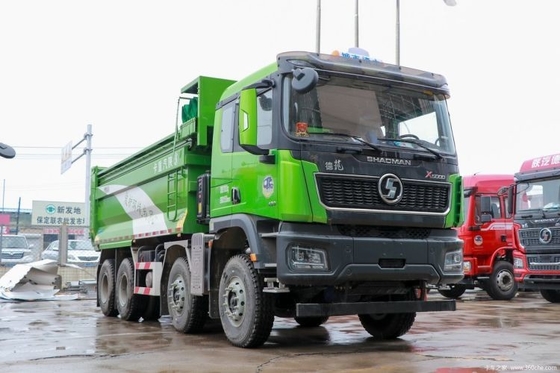 Shaanxi Automobile Heavy Cadron X5000 430hp 8X4 5.8m Дамповые грузовики с правым рулевым управлением