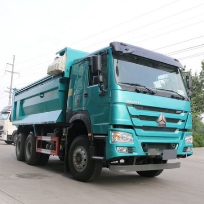Максимальная скорость 101 км Бутик HOWO Тяжелый грузовик 380 л.с. 6х4 грузовики с мультимедийной системой