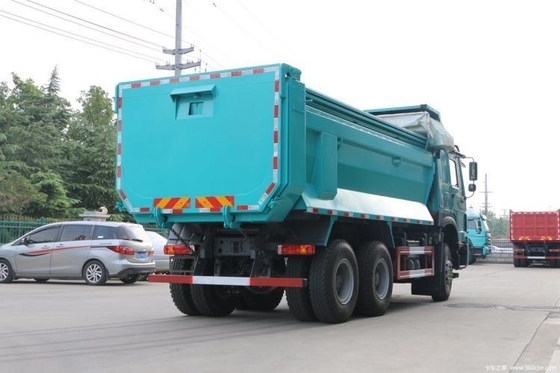 Максимальная скорость 101 км Бутик HOWO Тяжелый грузовик 380 л.с. 6х4 грузовики с мультимедийной системой