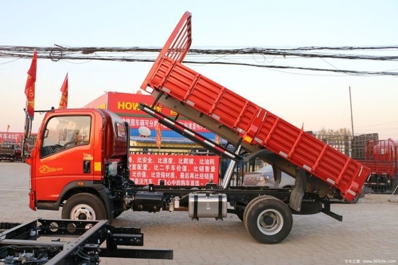 Бутик HOWO Humvee 129hp 4X2 4,15м Дампины с емкостью топливного бака 100-200 л