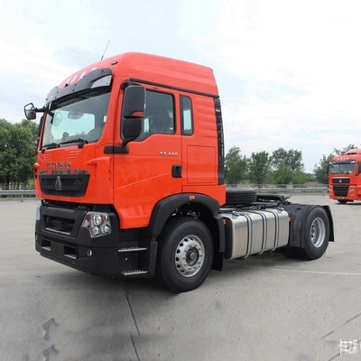 Автоматический кондиционер 400 л.с. 4х2 Белый национальный тяжелый грузовик HOWO TX тракторные грузовики