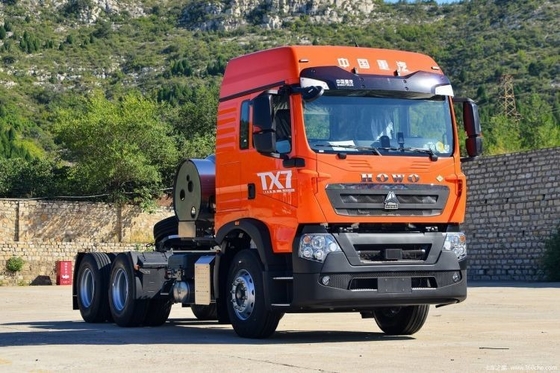SINOTRUCK коробка передач Sinotruk HOWO TX7 480hp 6X4 тракторы на СПГ для транспортировки
