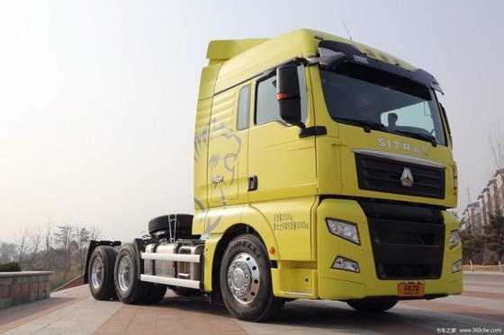 540 л.с. Sinotruck 6X4 SITRAK C7H Тяжёлый грузовик-трактор с правильным типом и характеристиками вождения