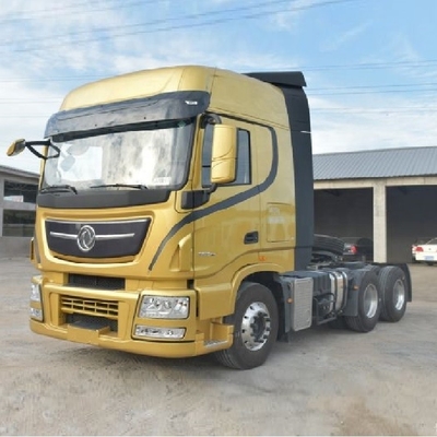 2 Обратная передача Dongfeng Tianlong KX 520hp 6X4 Тракторная головка грузовика для сегмента тяжелых грузовиков