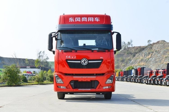Половина ряда сиденья ряды Донфэнг Тяньлонг KL 385 HP 4X2 тракторные грузовики с сенсорным экраном