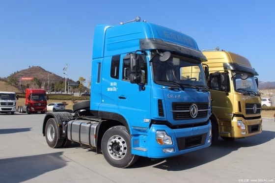 Тяжелый грузовик Dongfeng Tianlong 340HP 4X2 трактор Автоматическое окно и евроэмиссия