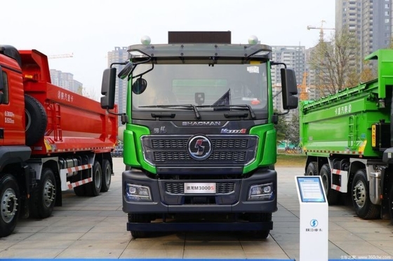 Стандарт выбросов Евро 6 23 Использованный Shacman Delong M3000S 350 л.с. 8x4 6,5 м СПГ Дэмп-Трак