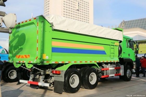 Подержанный тяжелый грузовик SITRAK G7H 6X4 Дамп-Трак с задней камерой 360° и мультимедийной системой