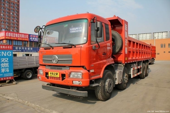 2010 Dongfeng Commercial Truck 280HP 8X4 7,6 м Дамп-Трак с воздушной подвеской и водительским сиденьем